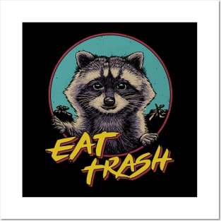 Eat Trash Posters and Art